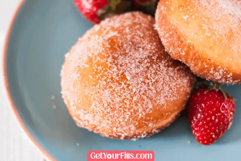 Filled Donuts with a Cake Mix