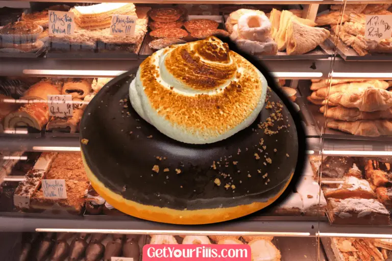 different types of pastry cream for filled donuts